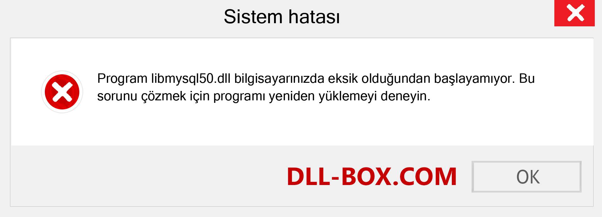 libmysql50.dll dosyası eksik mi? Windows 7, 8, 10 için İndirin - Windows'ta libmysql50 dll Eksik Hatasını Düzeltin, fotoğraflar, resimler